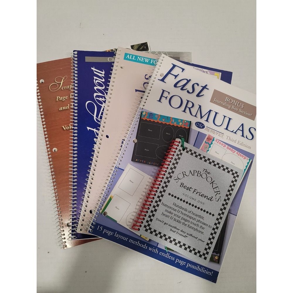 creative memories instruction books lot 3 great shape